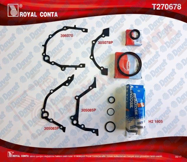 CORTECO-83428439 Alt Takim Conta Palio Linea Grande Punto 1.4 16v Palio Albea 1.2 16v